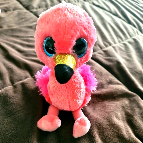 TY Beanie Boos - GILDA the Flamingo 9" - Picture 1 of 7
